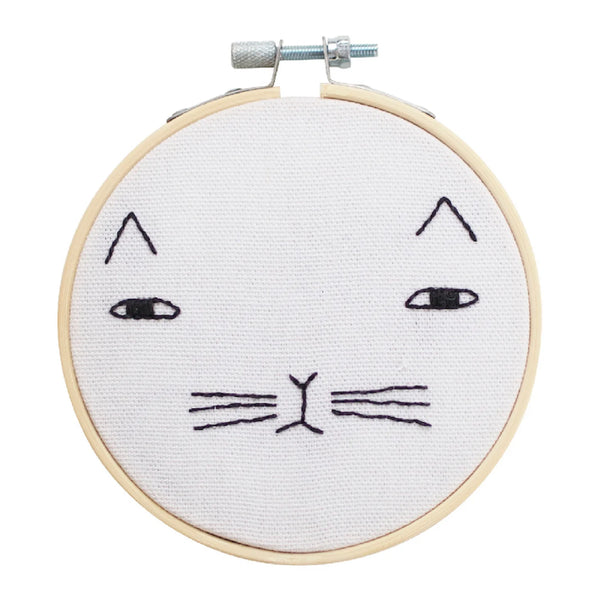 Donna Wilson Mog The Cat Embroidery Kit