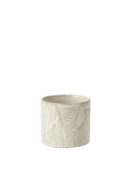 Lauvring Rilo Pot In Beige 12.5cm From