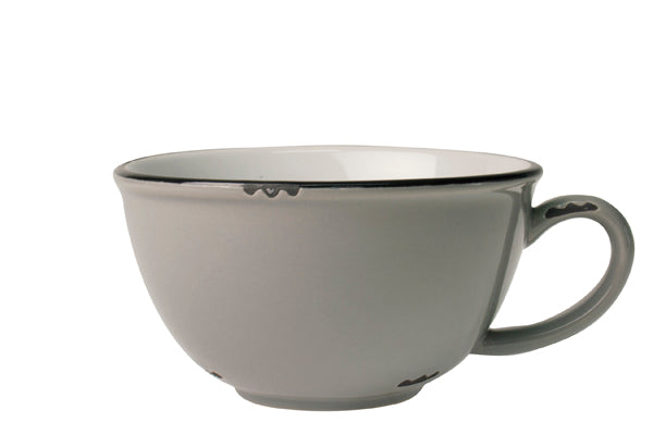 Canvas Home Tinware Latte Cup In Light Grey (set Of 4)