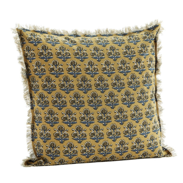 Patterned Cotton Cushion Cover