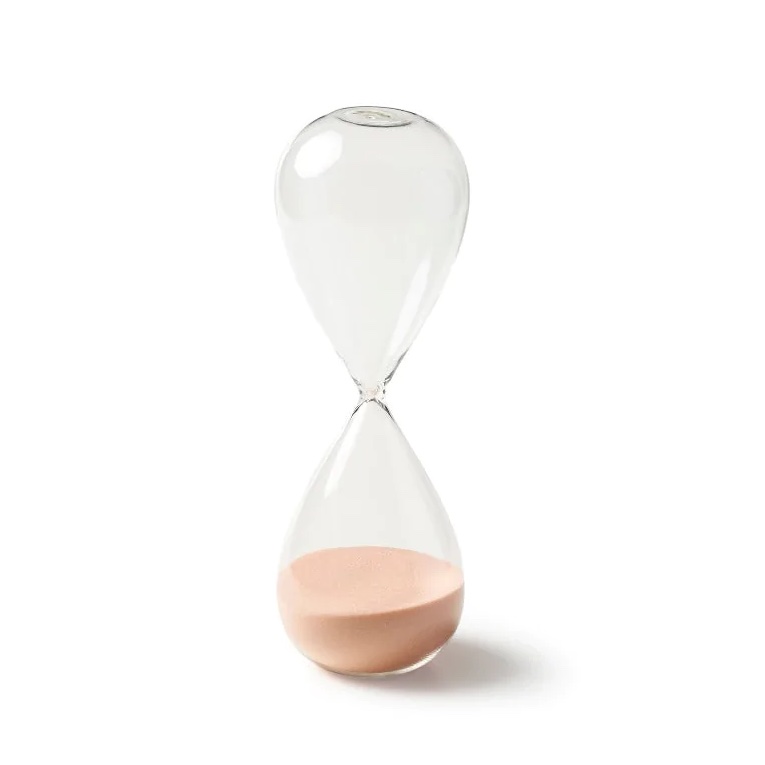 Light Pink Hourglass - 60mins