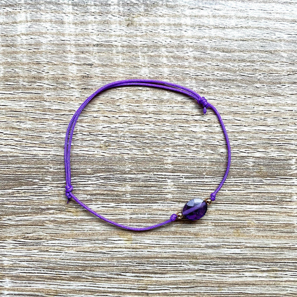 Mini Candy Amethyst Bracelet