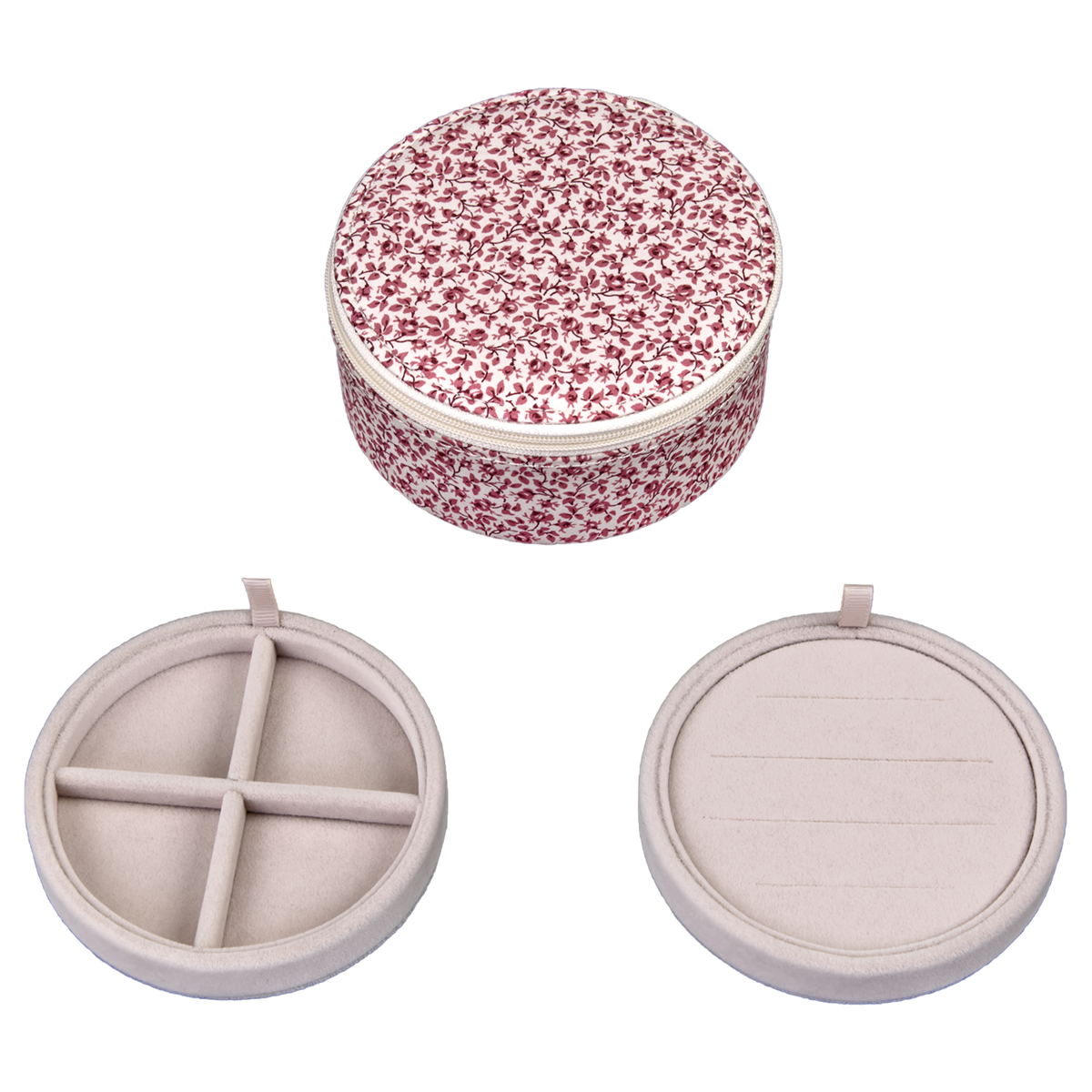 Round Jewellery Box