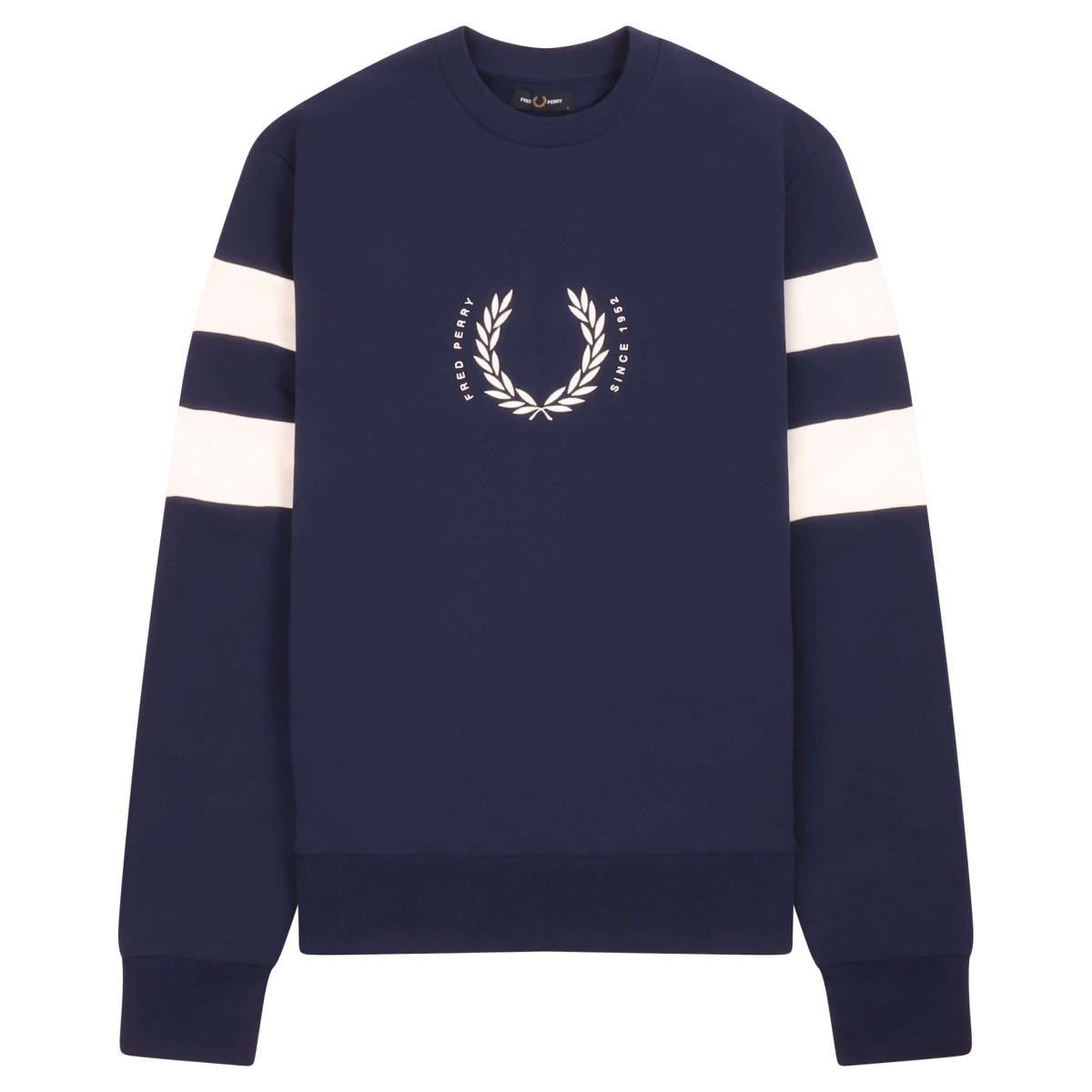 Fred Perry Fred Perry Bold Tipped Sweatshirt Navy