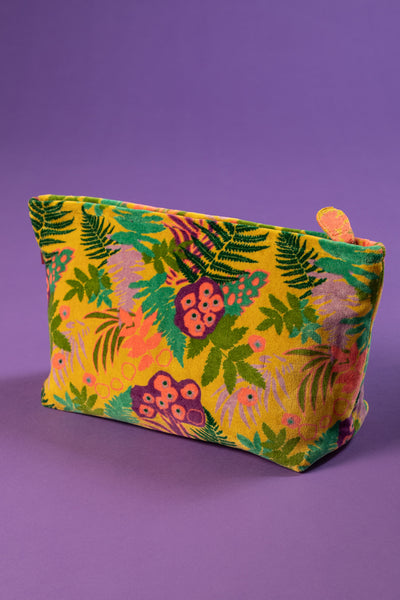 Fern Gold Wash Bag - Extra Large