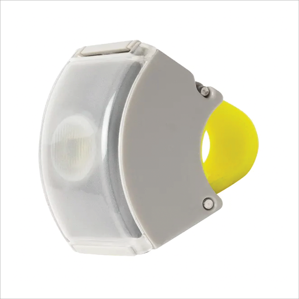 Curve Front Bike Light 3.0 - Grey / Neon Yellow