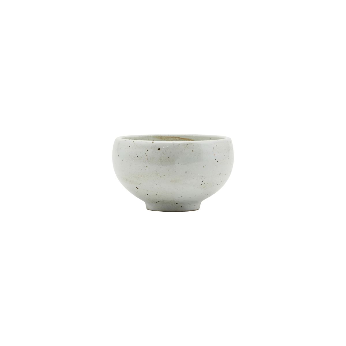 House Doctor Stoneware Bowl Medium from Made in Ivory