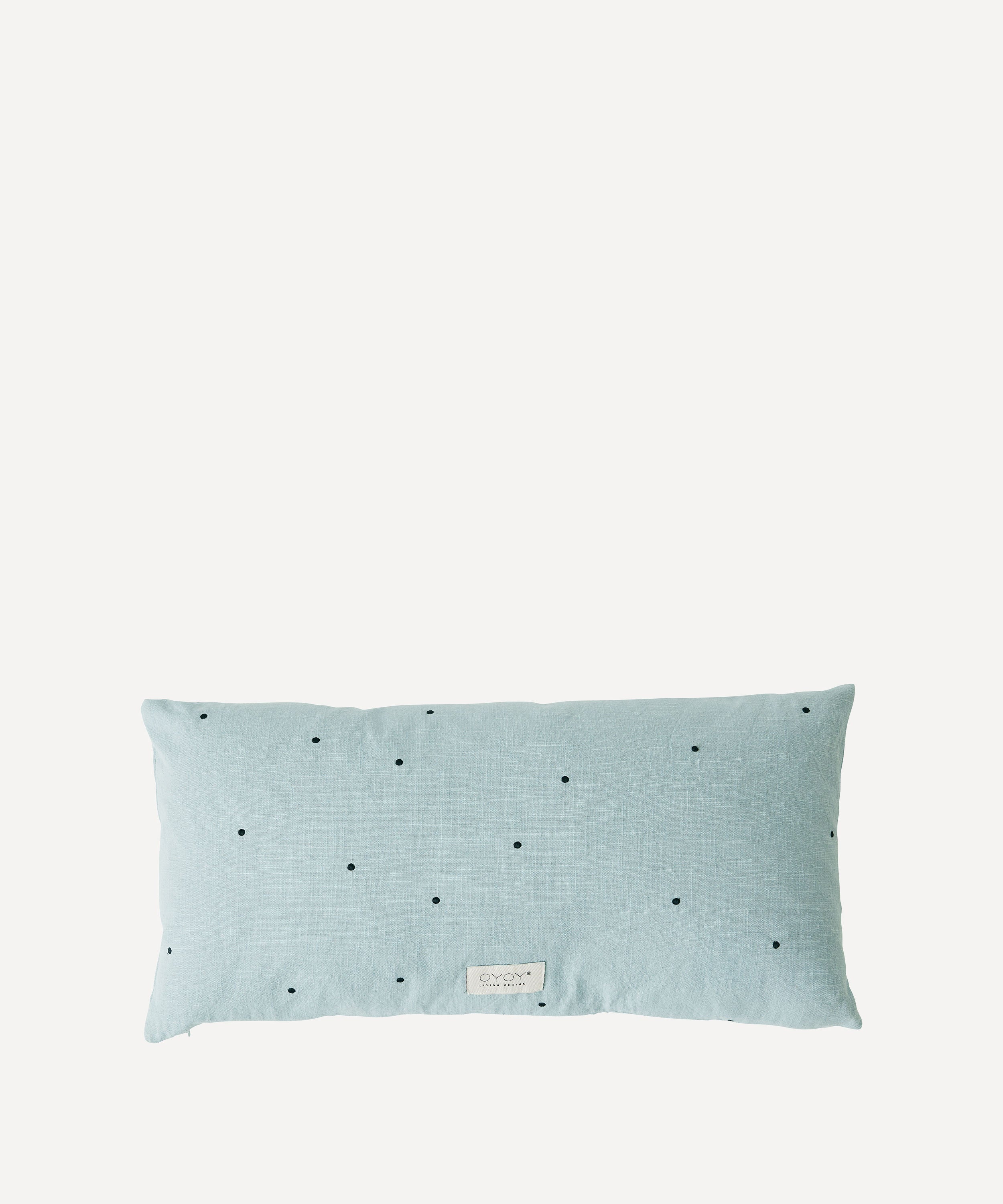 OYOY Dot Cushion - Dusty Blue