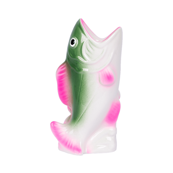 Pink Fish Candle Holder