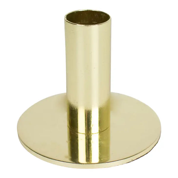 House Vitamin Gold Candle Holder