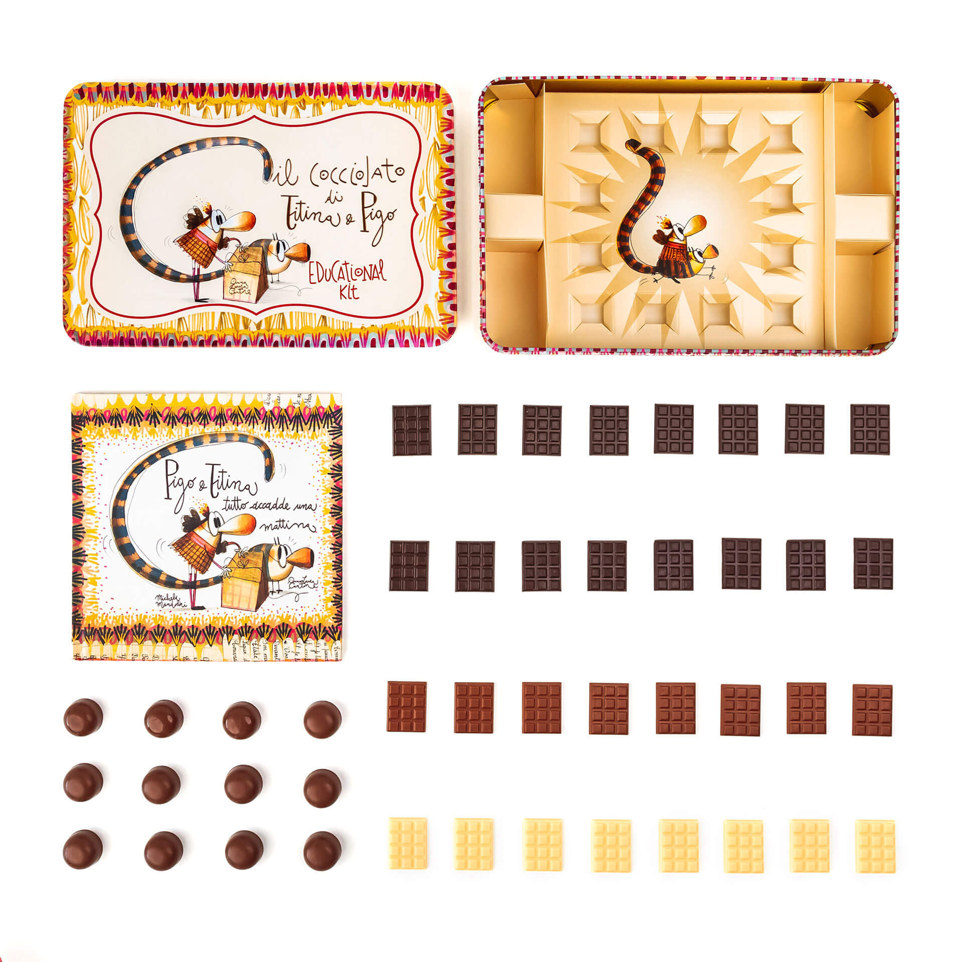 The Chocolate Of Titina And Pigo - Educational Kit