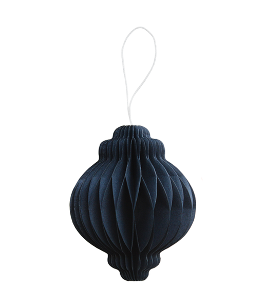 Midnight Blue Paper Ornament Decoration