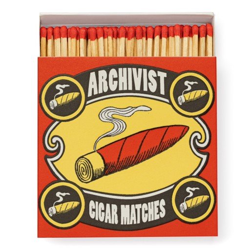 Archivist Extra Long Cigar Matches