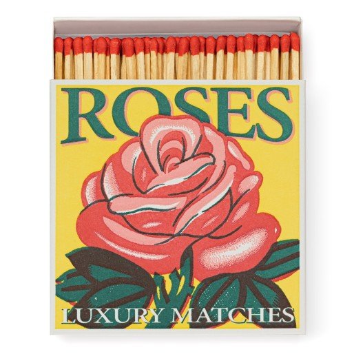 Archivist Luxury Boxed Retro Roses Matches