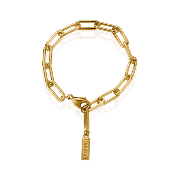 Couture Medium Link Bracelet - Gold