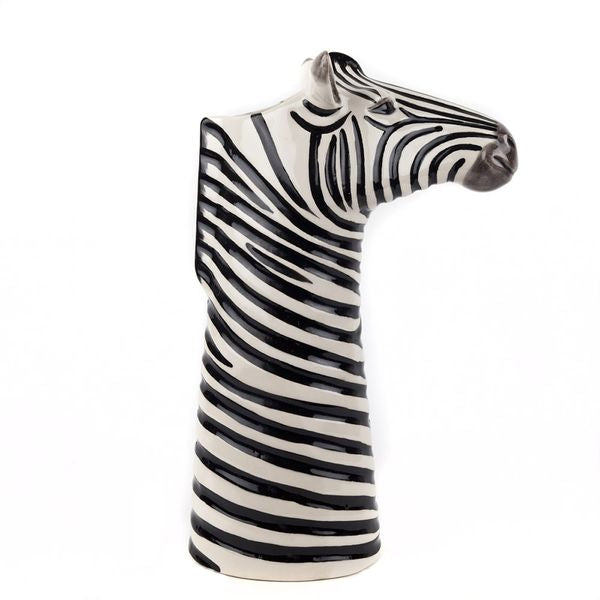 Zebra Flower Vase