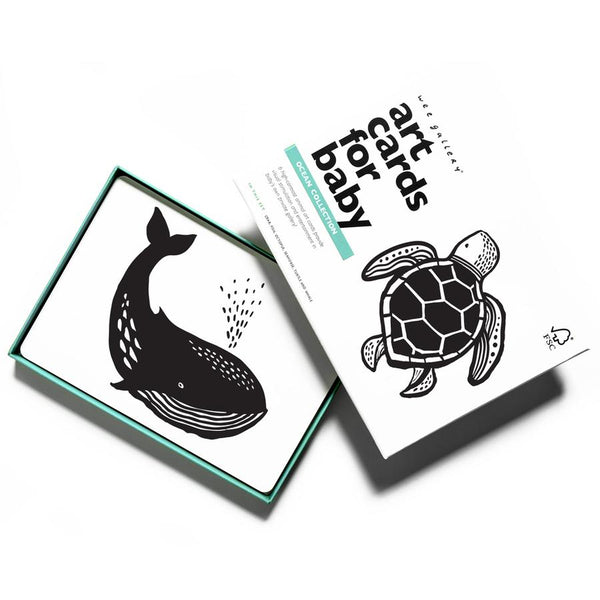 Wee Gallery - Ocean Art Cards For Baby