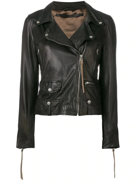 Mdk Seattle Think Leather Jacket - Black