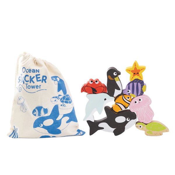 Le Toy Van - Ocean Stacker And Bag