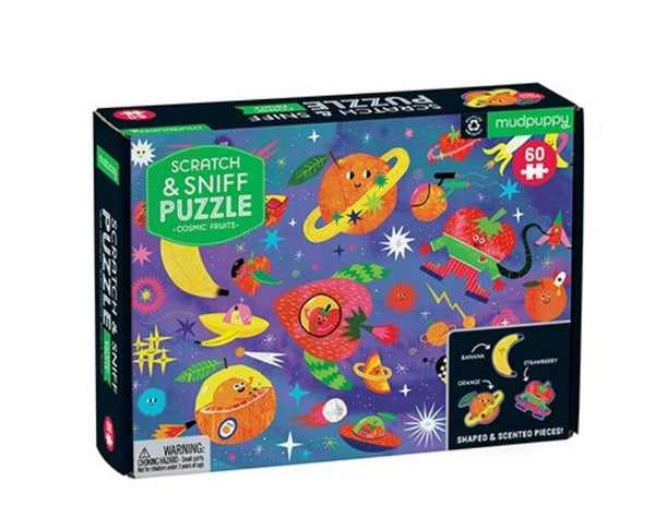 - Scratch And Sniff Puzzle - Cosmic Fruits