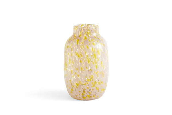 - Splash Vase Round L Light Pink And Yellow