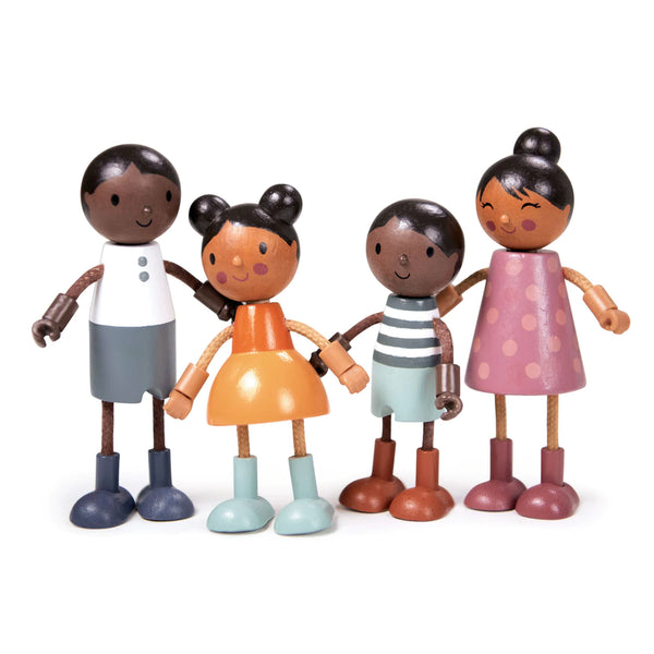 Tender Leaf Toys Toys - Hummingbird Dolls Family