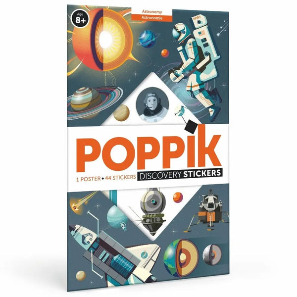 Poppik - Discovery Stickers Poster - Astronomy