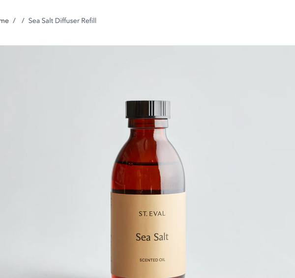 St Eval Candle Company - Sea Salt Diffuser Refill
