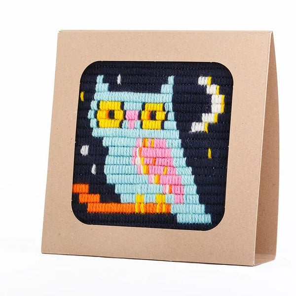 - Picture Frame Needlepoint Kit - Owl