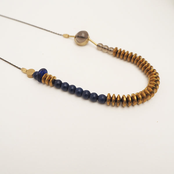 Brass & Bold Brass + Bold - Abacus Long Beads Necklace