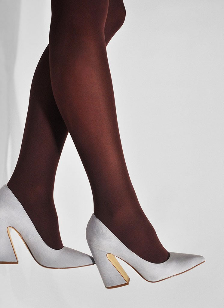 Swedish Stockings Olivia Premium Tights In Bordeaux