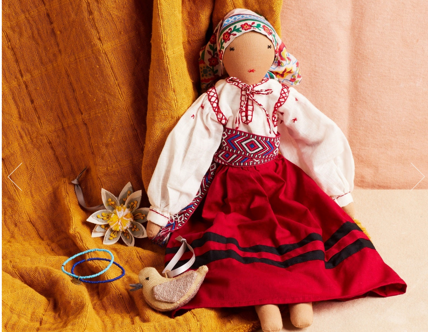 The FAIR Shop Ilma Doll - Crafted By Afghan Refugees Living In India
