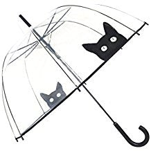 Long Transparent Umbrella Cats