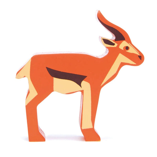 Wooden Antelope Tender Leaf Toys