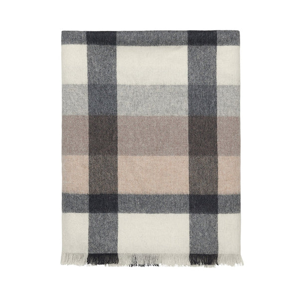 Elvang Intersection Plaid Wol Camel