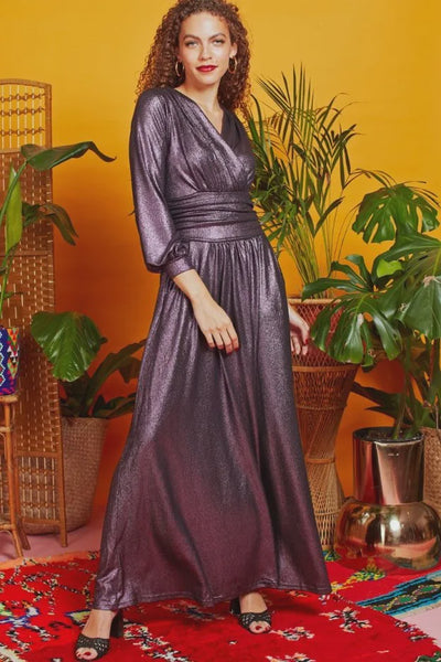Onjenu Sharon Maxi Dress - Diamond Purple