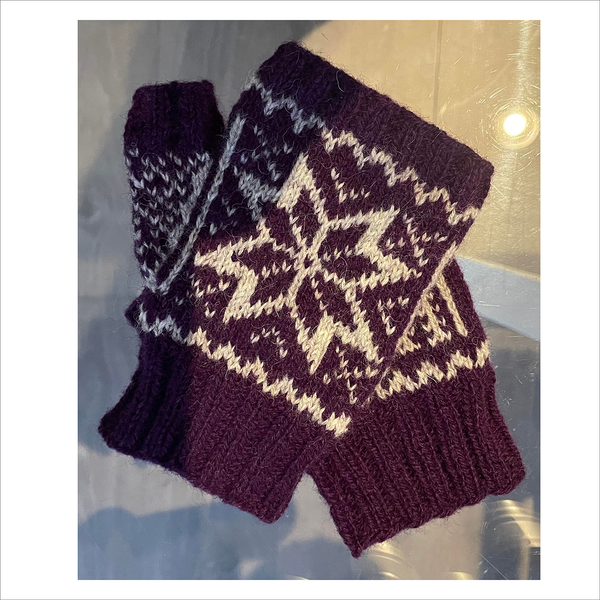 Nordic Hand Knitted Mitts