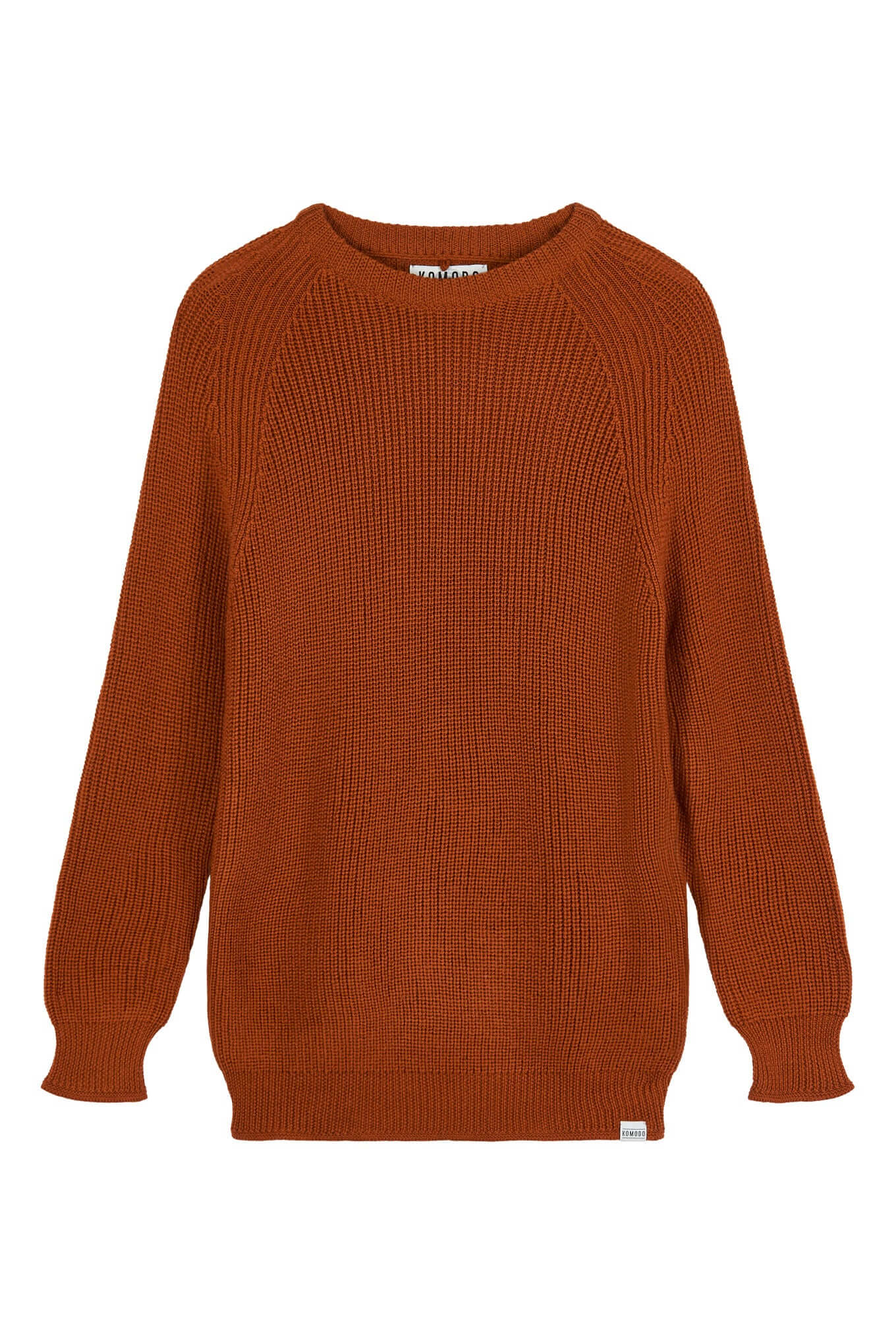 Tobacco Merino Wool Sergio Jumper