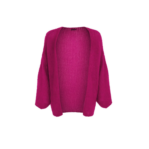 Casey Long Sleeve Cardigan Pink