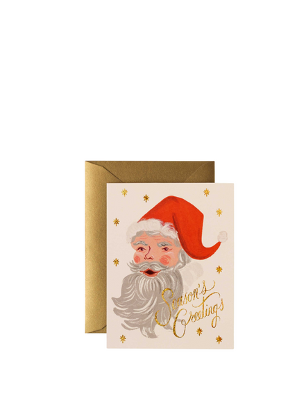 Rifle Paper Co. Greetings From Santa Boxed Cards