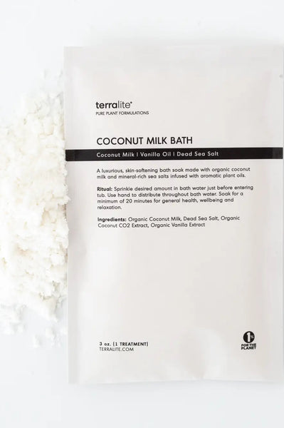 Terralite Organic Coconut Milk Bath Soak