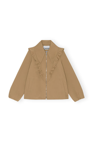 Heavy Twill Frill Jacket