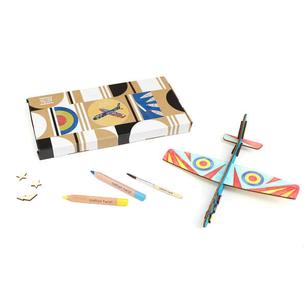 Cotton Twist Glider Craft Kit Activity Box