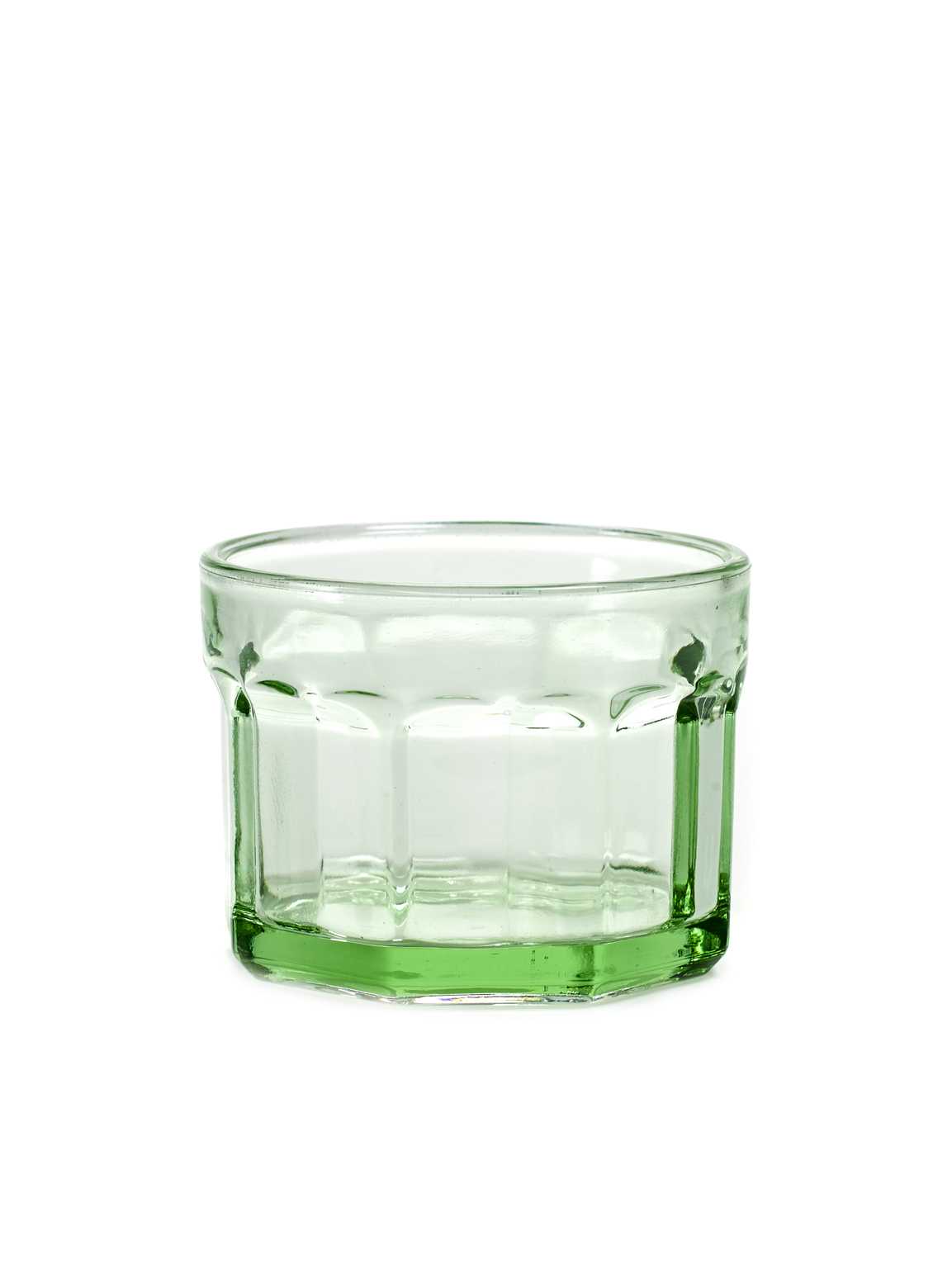 Serax Glass S Transparent Green - Fish & Fish