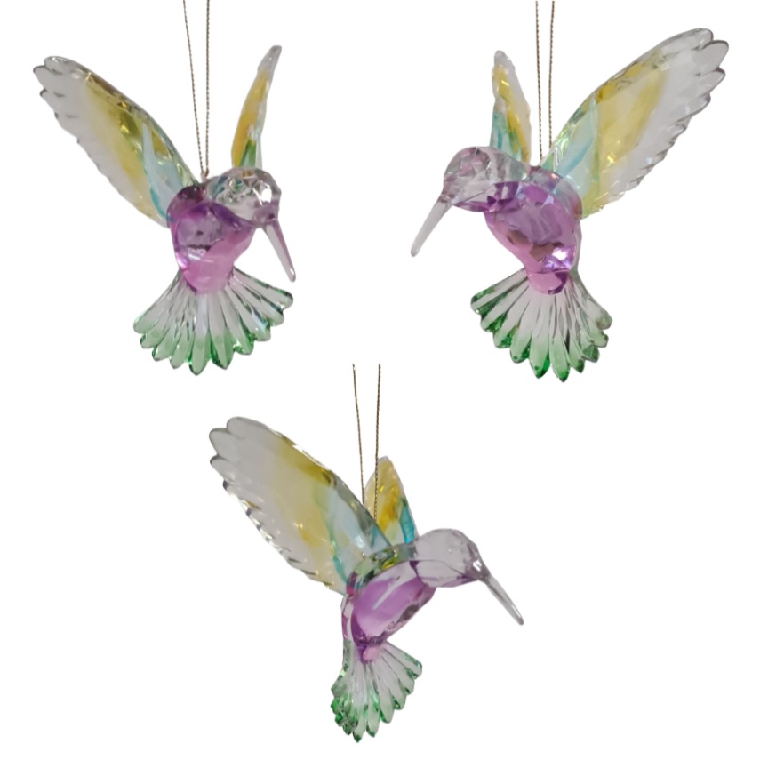 Kurt S. Adler Humming Bird Ornaments Mix