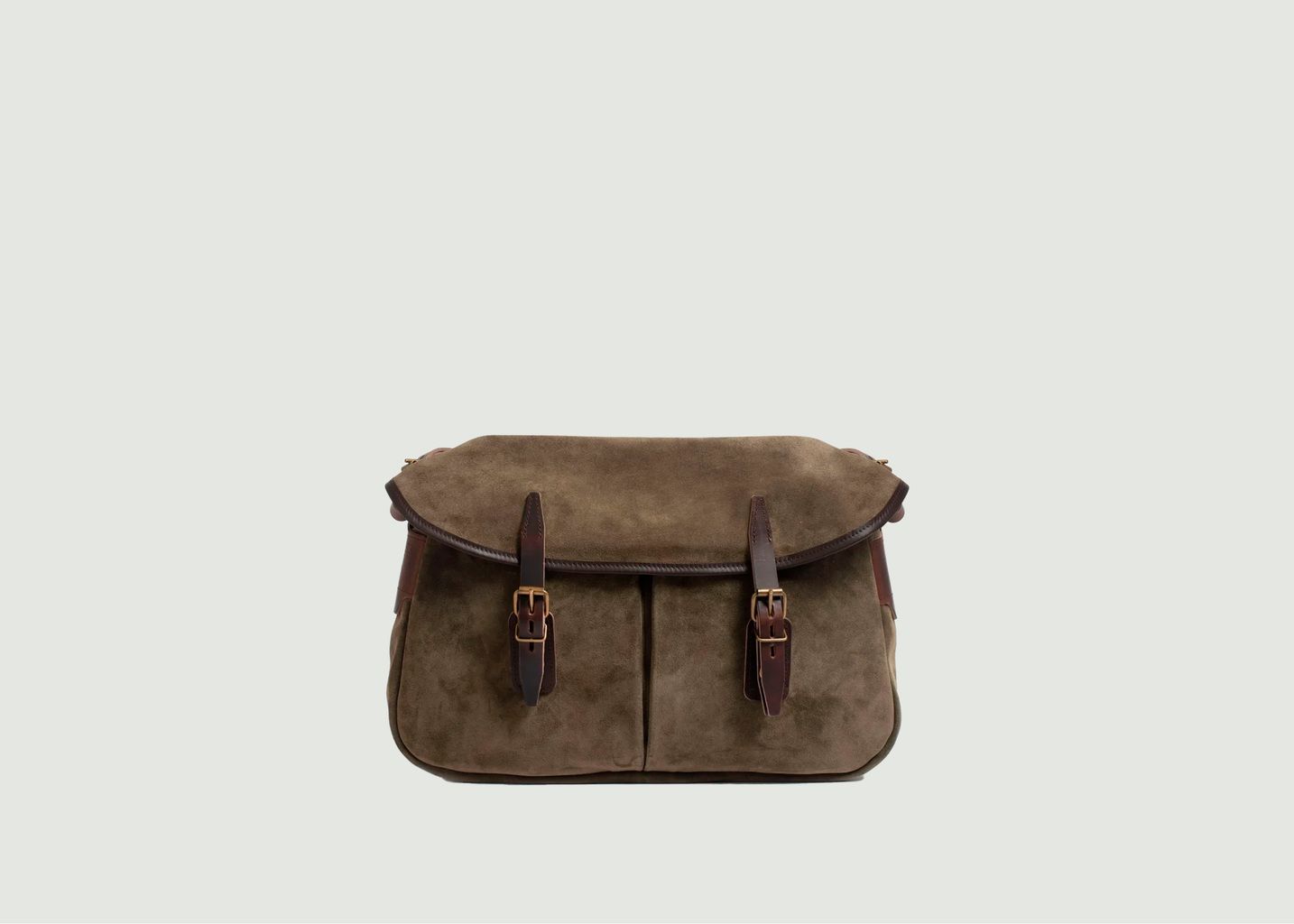 Velvet Leather Fisherman's Bag