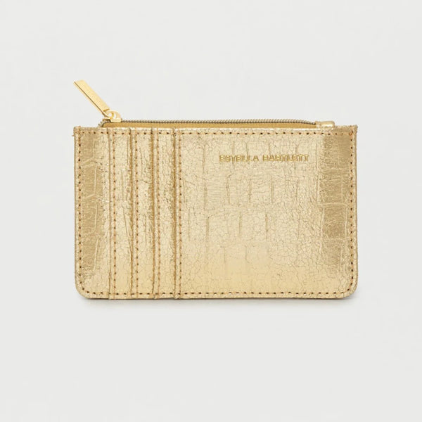 Card Purse - Metallic Gold