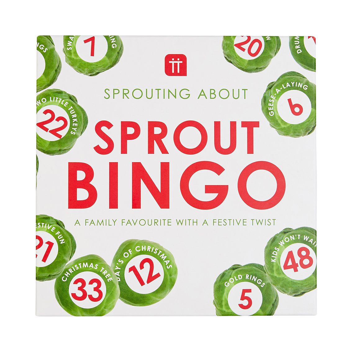 Talking Tables Sprout Bingo Game