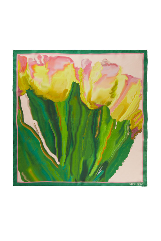 Yumma Scarf - Day Tulips