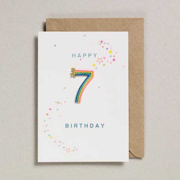 : Rainbow Patch Birthday Card - 7